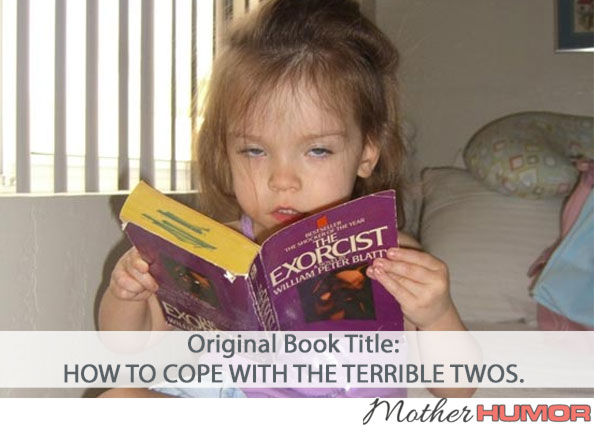 Funny Girl Reading The Exorcist