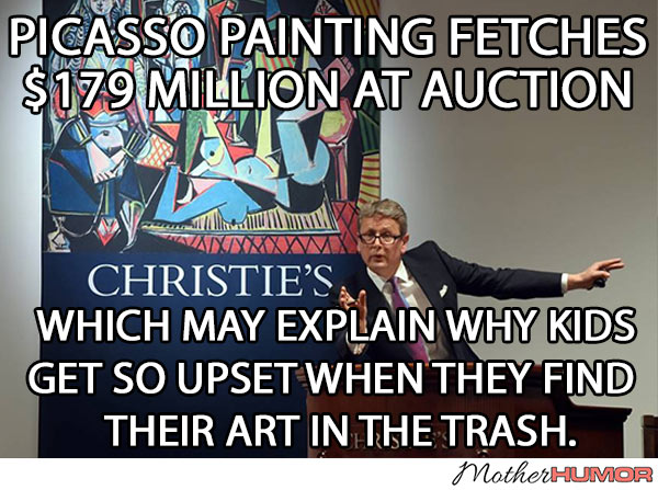 PICASSO-PAINTING-179-MILLION-MOTHER-HUMOR