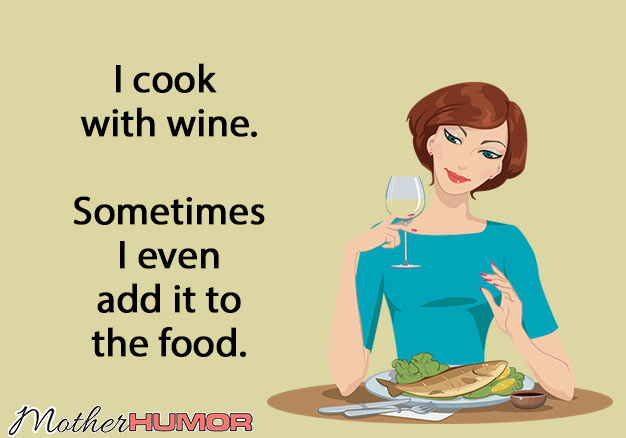 Funny Wine eCard Mother Humor