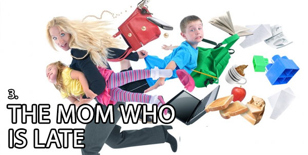 PICTURE OF MOM IN A HURRY