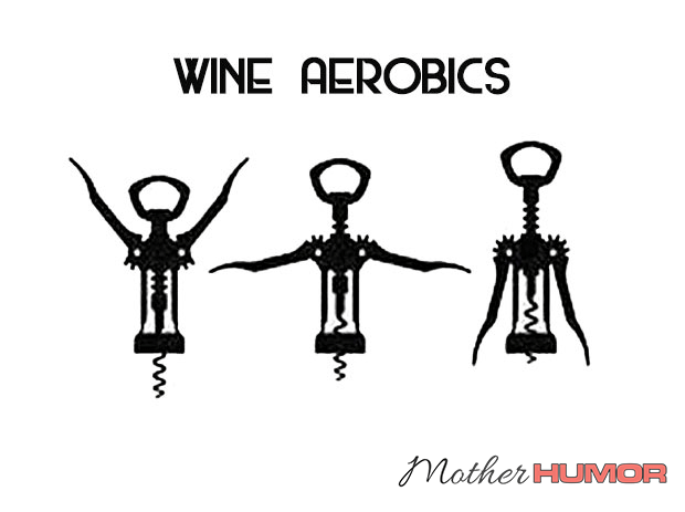 finny wine aerobics