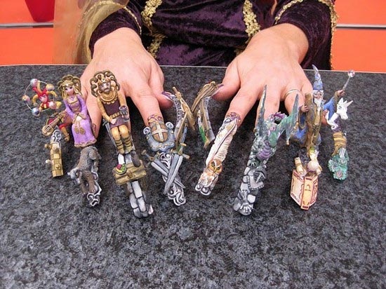 picture of funny manicure